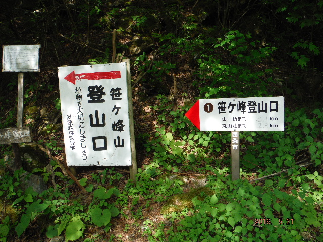 登山口